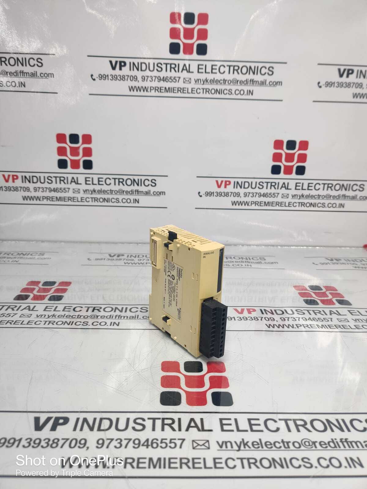 Schneider Analog Input Module Twdam12ht Application: Industrial
