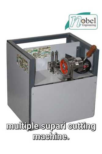 Commercial Double Supari Cutting Machine - Capacity: 15 To 20 Kgs. Kg/Hr