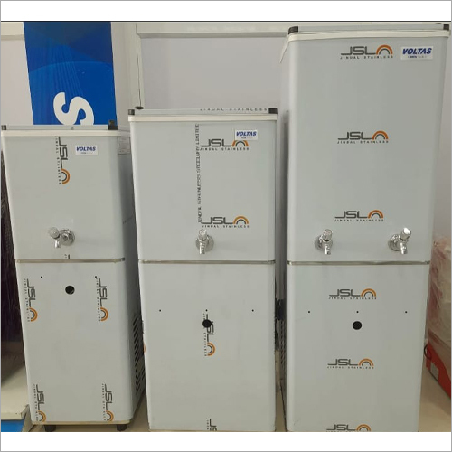 Water Coolers - Stainless Steel, 364x505x1117 Mm | 8000 Ml Capacity, Silver Finish, Ideal For Industrial Use, 220 Volt Heating And Cooling System