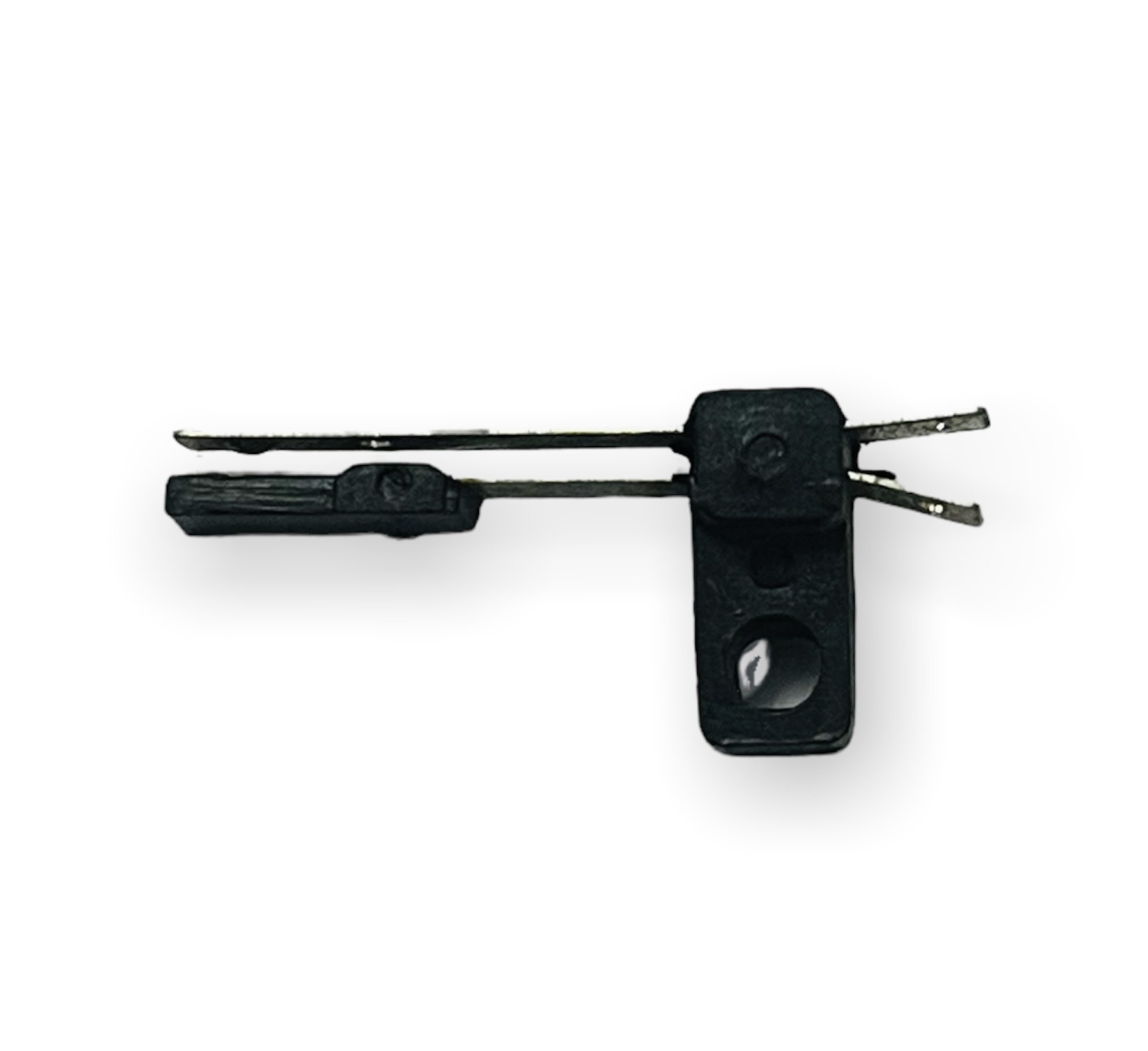 Leaf Switch Lf-55 - Brass Metal And Abs Plastic, Black Color | Max Current 5 Ampere, Max Voltage 125 Volt, Mechanical Life 100000 Operations