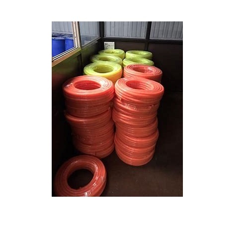 Garden Pipe - Pvc, 100 Feet Long | Multicolor, Round Shape, Hand Crank Operation, Ideal For Agriculture