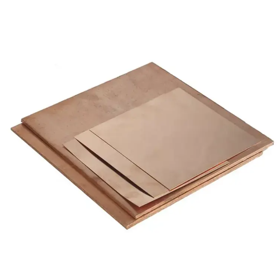 Copper Plate - 4ft X 8ft With 0.5mm To 20mm Thickness | 100% Pure Copper, Natural Color, Versatile Mine Shape