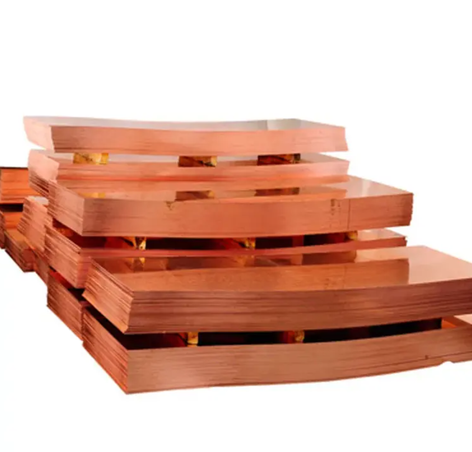 Copper Plate - 4ft X 8ft With 0.5mm To 20mm Thickness | 100% Pure Copper, Natural Color, Versatile Mine Shape