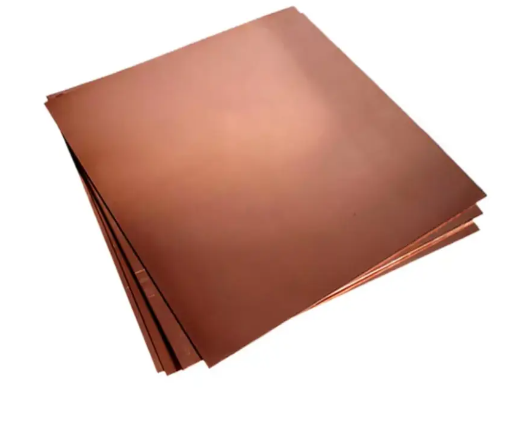 Copper Plate - 4ft X 8ft With 0.5mm To 20mm Thickness | 100% Pure Copper, Natural Color, Versatile Mine Shape