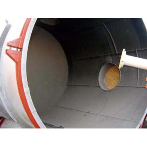 ब्लैक रबर लाइनिंग वेसल