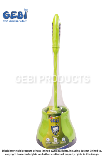 गोल टॉयलेट ब्रश कंटेनर के साथ एंटी बैक्टीरियल