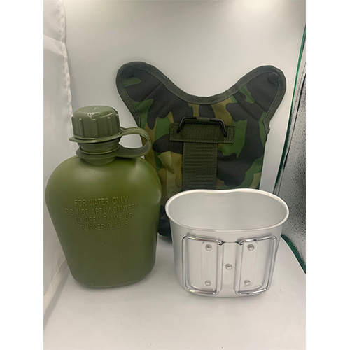 Black Military Water Bottle