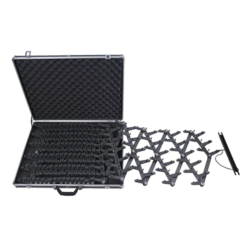 Road Block - Concrete And Steel Construction, High-security Access Control System, Adjustable Size, Reflective Markings For Visibility