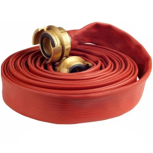 लाल कैनवास नली पाइप