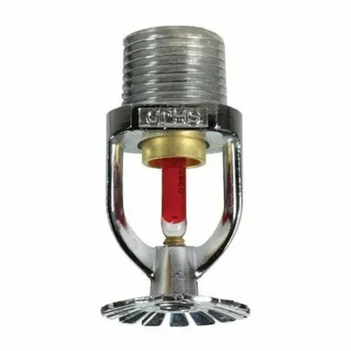 1 Inch Sprinkler Pendent - Stainless Steel, Silver Color | Industrial, Commercial & Domestic Use, 93°C Temperature Range, 1-Year Warranty