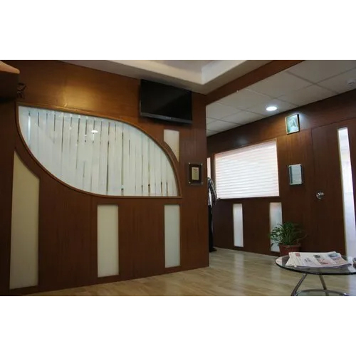 ब्राउन ऑफिस कम प्रीफैब्रिकेटेड स्ट्रक्चर