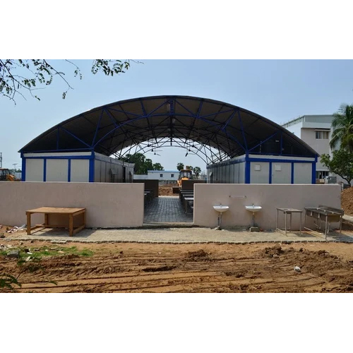 व्हाइट साइट ऑफिस पोर्टेबल कंटेनर