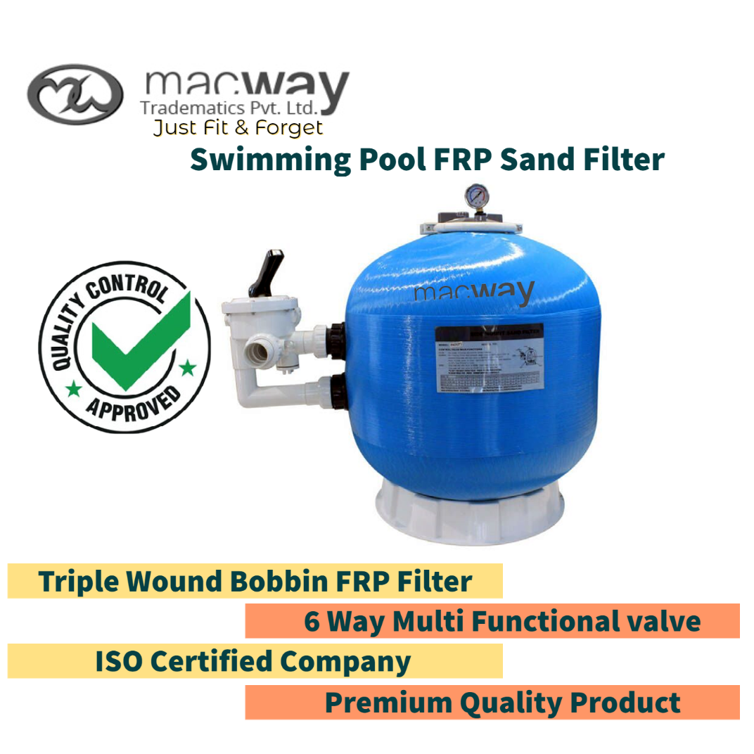 Green / Blue / Grey Side Mounted Swimming Pool Filters