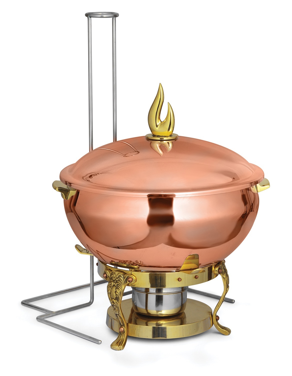 Round Chafing Dish With Lid