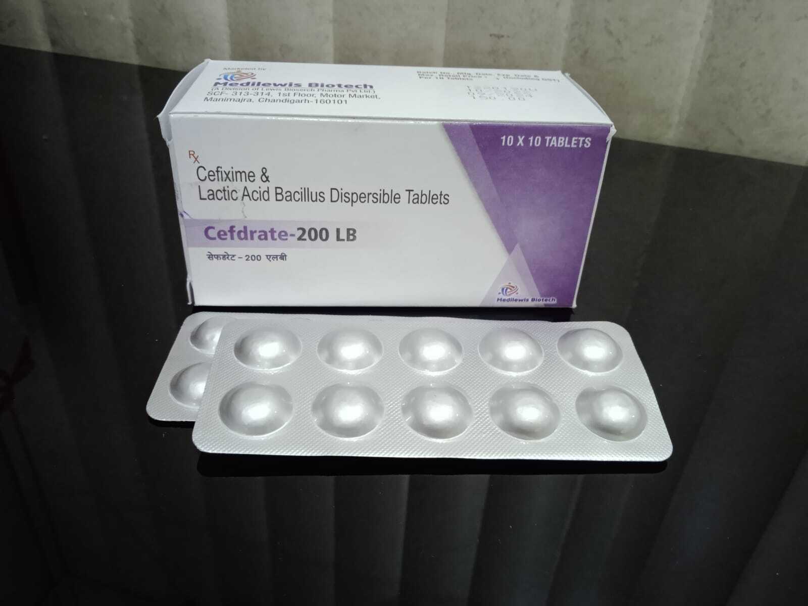 Cefdrate 200 Lb General Medicines
