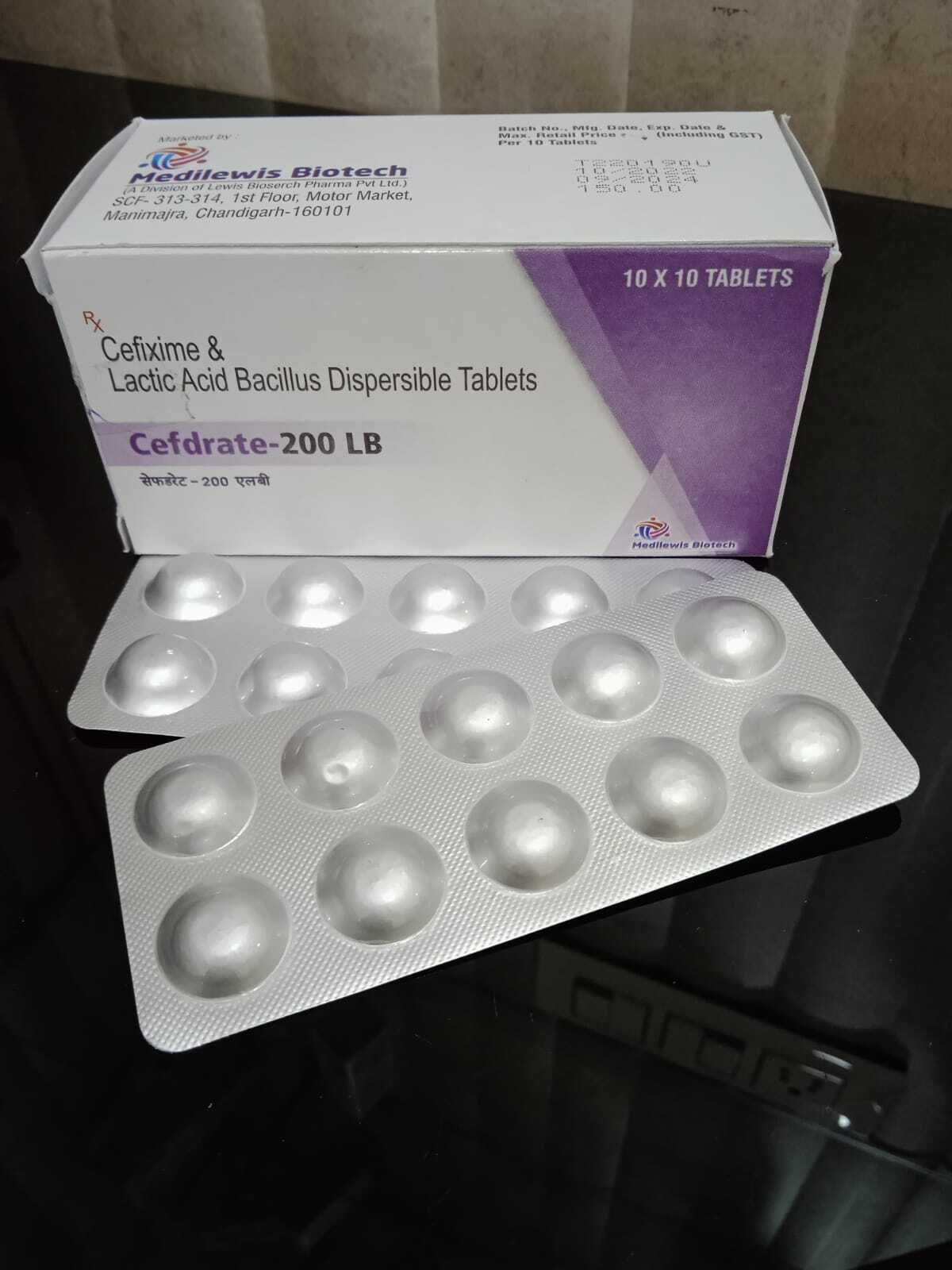 Cefdrate 200 Lb General Medicines