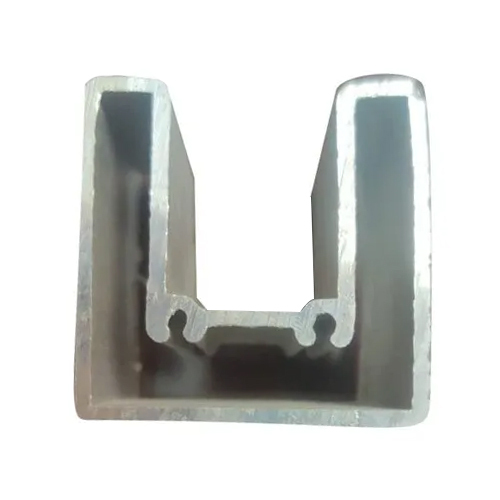 सफेद 18 मिमी एल्यूमीनियम रेलिंग प्रोफ़ाइल