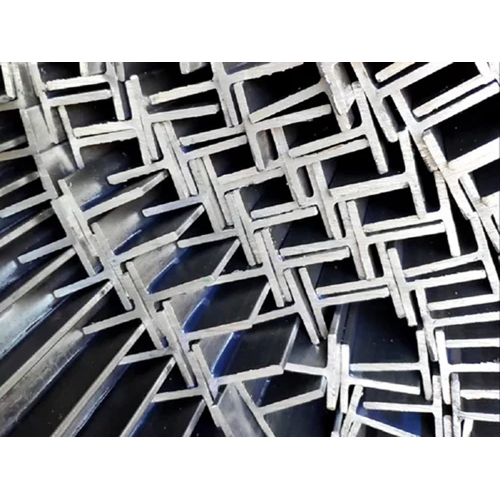 Window T Section - Aluminum, Customizable Dimensions For Glass Thickness, Grey Color , Lightweight And Corrosion-resistant For Commercial Applications