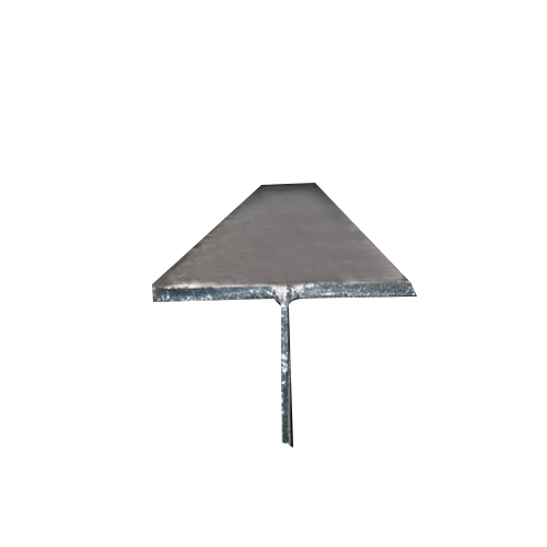 Window T Section - Aluminum, Customizable Dimensions For Glass Thickness, Grey Color , Lightweight And Corrosion-resistant For Commercial Applications
