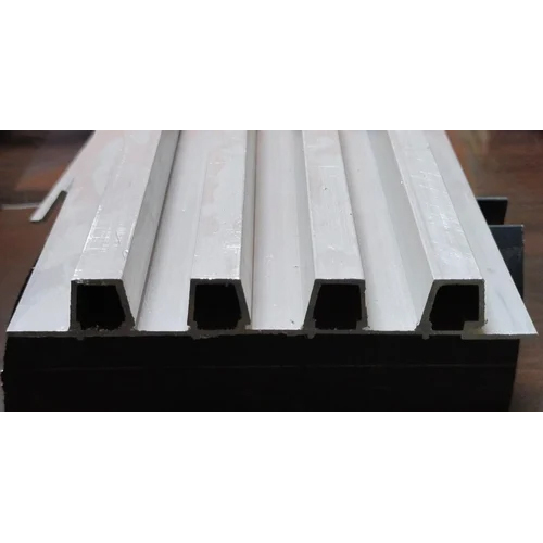 White Modern Aluminium Gate Profile