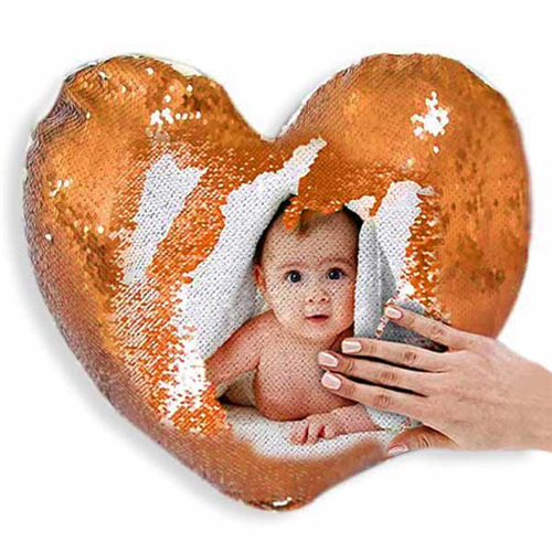 Multi Colour Magic Cushion Square Heart Shape