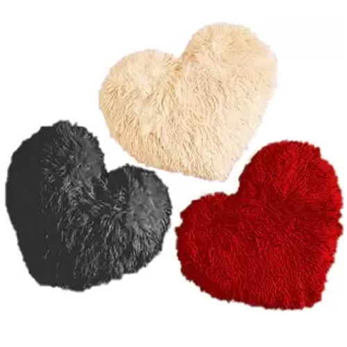 मल्टी कलर कुशन हार्ट स्मॉल