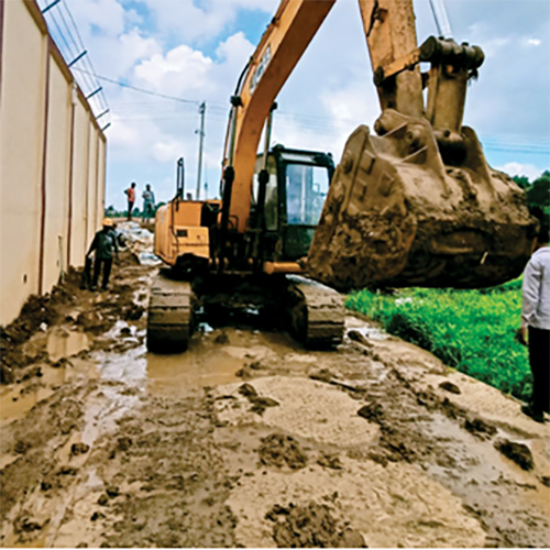 उपकरण क्षति को रोकने के लिए ब्राउन पोर्टाडेक मैट