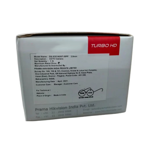 Plastic Hikvision Turbo Hd Bullet Camera