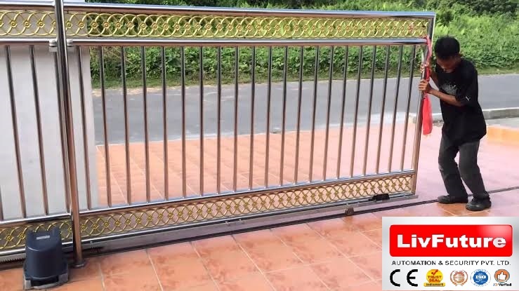 Automation Sliding Gate - Usage: Commercial