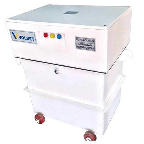 Oil Cooled Isolation Step Down Transformer - Stainless Steel, Three Phase | High Efficiency, Industrial Usage, Dry Voltage Booster Type