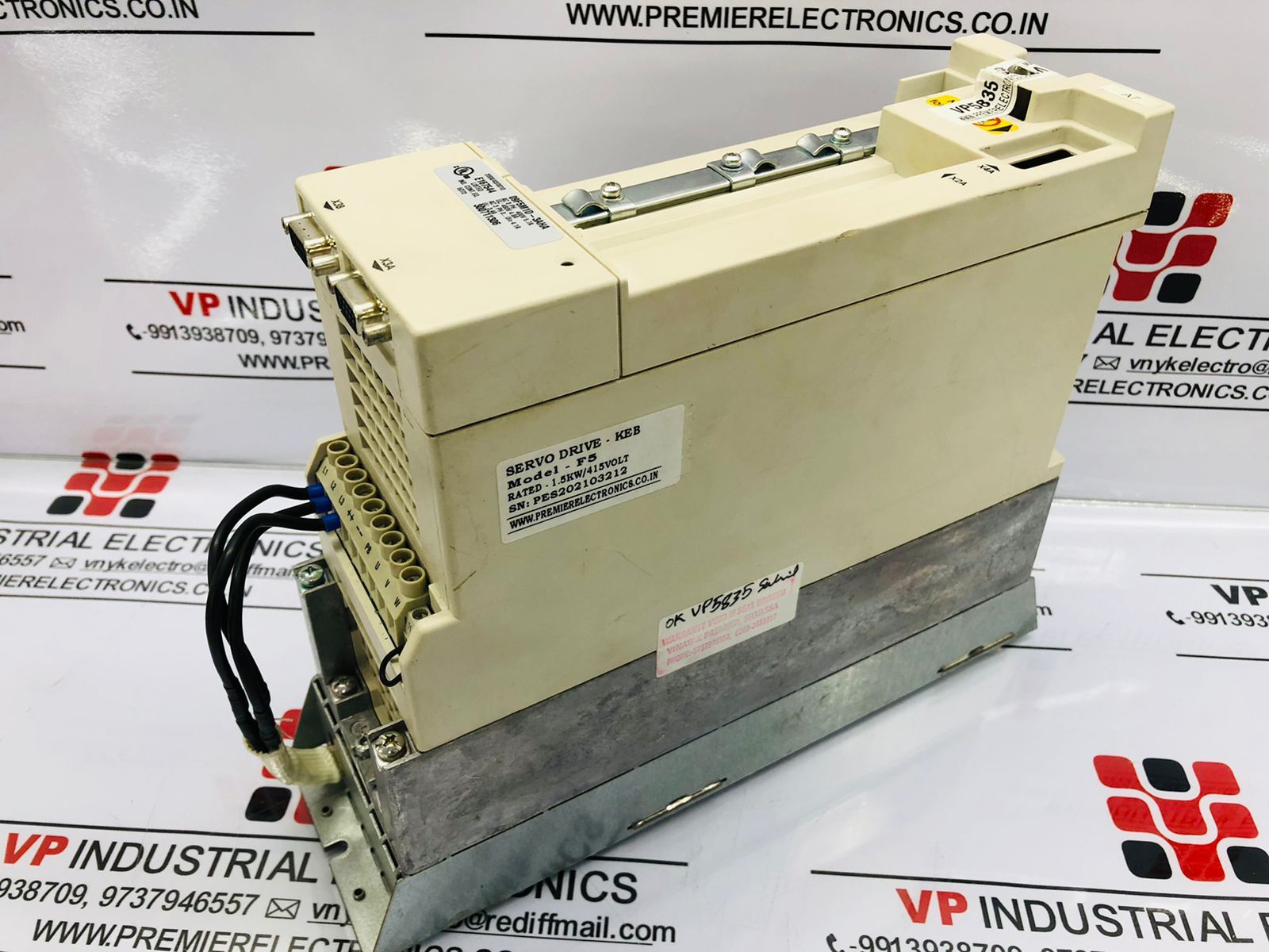 Keb F5 Ac Drive 1.5kw 415v 09f5m1d-3aha