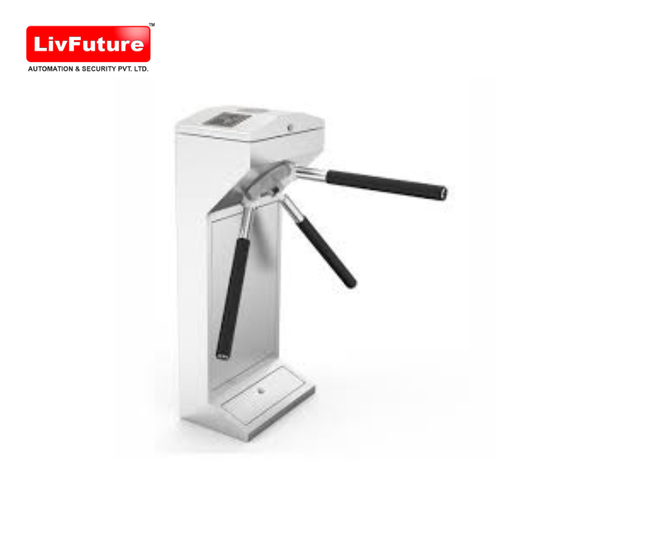 Silver Automatic Turnstile