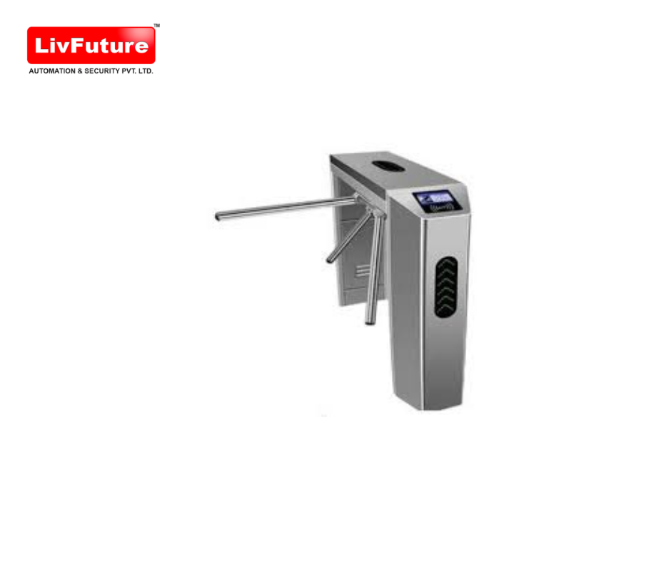 Silver Automatic Turnstile