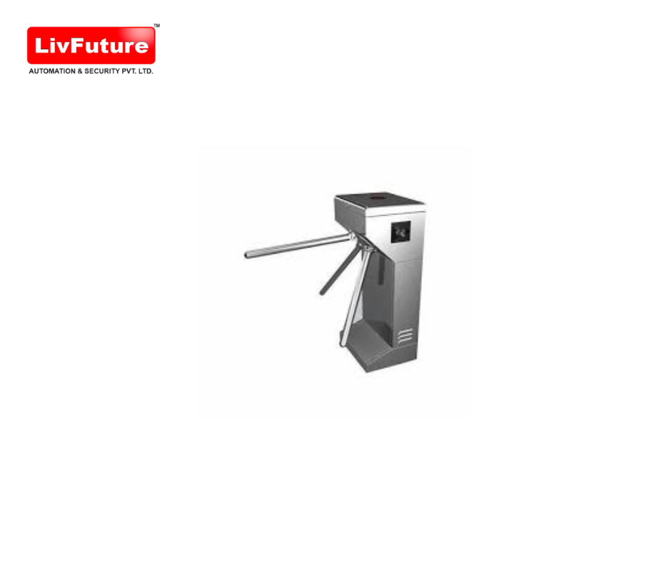 Silver Automatic Turnstile