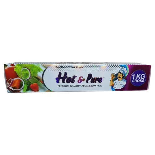 Silver Aluminium Foil - High Quality, Soft Temper Roll | Malleable Packaging Barrier For Food & Pharmaceutical Use