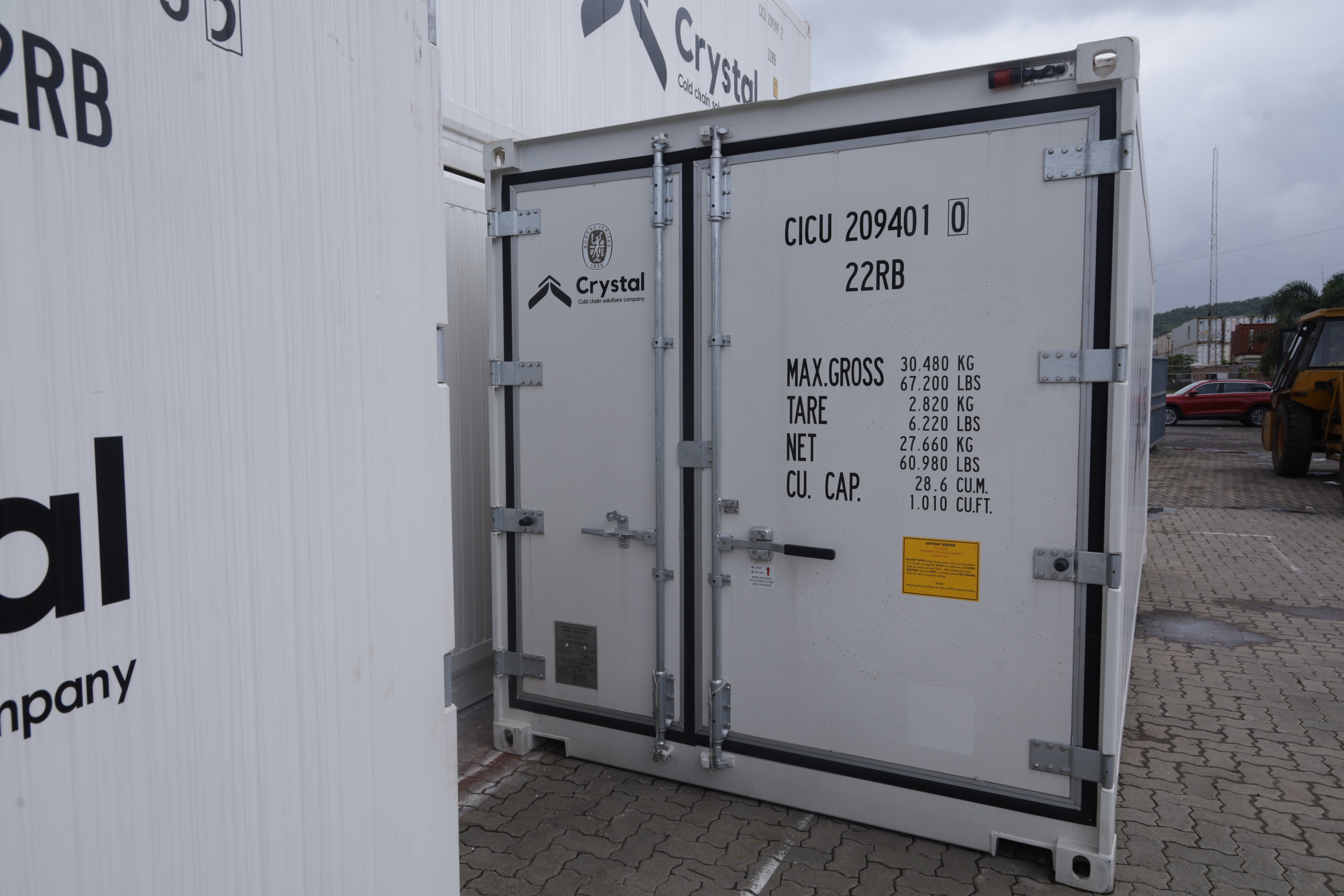 20 Feet Reefer Container - Capacity: 10-20 Ton/day
