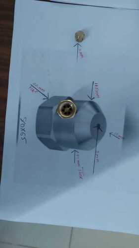 Spray Nozzle - Stainless Steel | Industrial Usage, Durable Metal Design