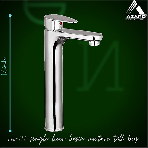 सिल्वर 40 एमएम अजारो रिवोज़ा सिंगल लीवर बेसिन मिक्सर