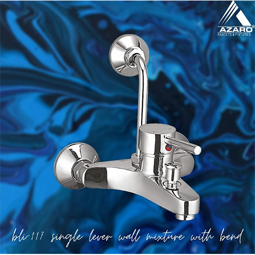 Wall Mounted 3-in-1 Mixture - Chrome Plated Stainless Steel, Silver Glossy Finish, 5-Year Warranty