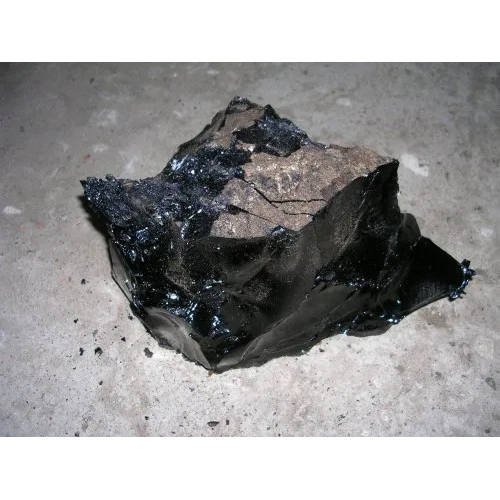 Black Synthetic Embossed Bitumen