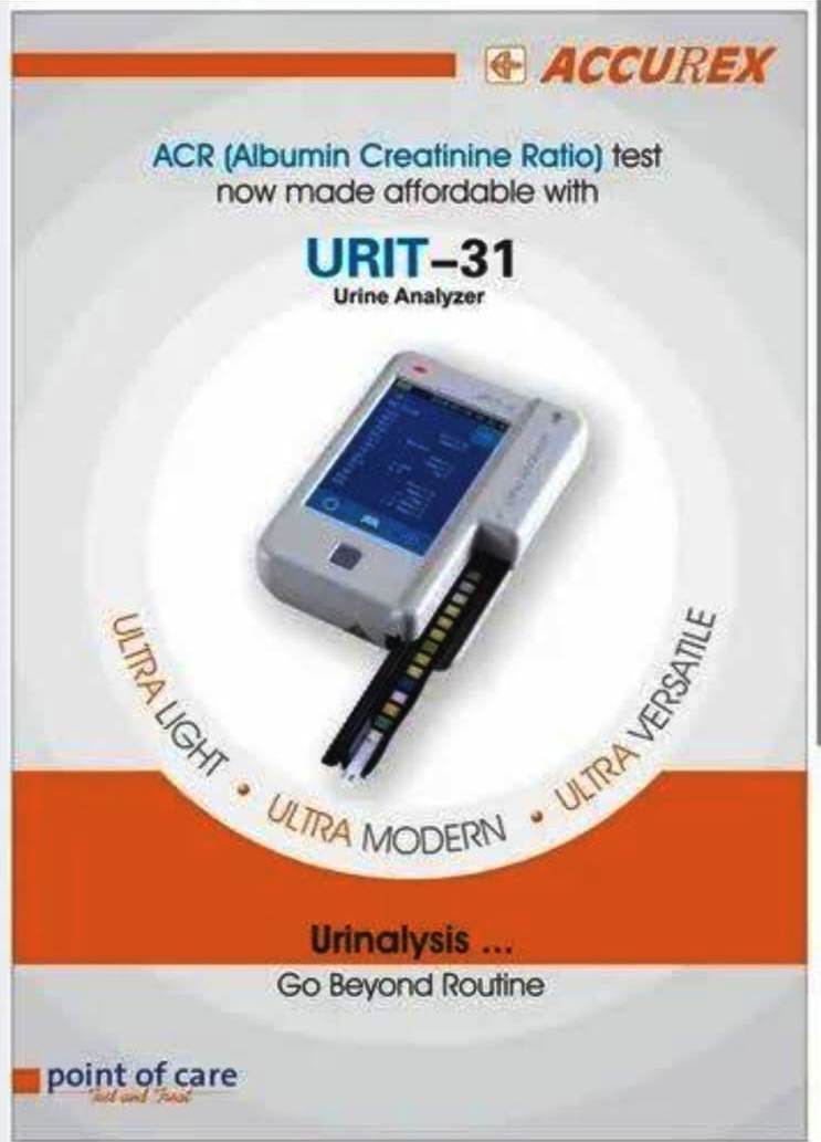 Accurex Urit - 31 Urine Analyzer - Advanced Digital Display, User-friendly Interface, Compact Design, Efficient Testing Process For Accurate Results