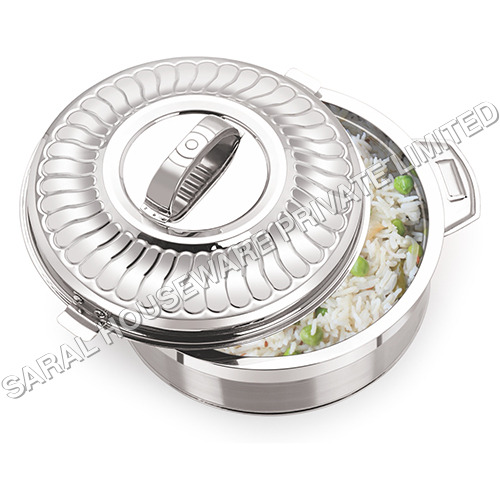 Esteelo Sunflower Stainless Steel Hot Pot - Color: Silver