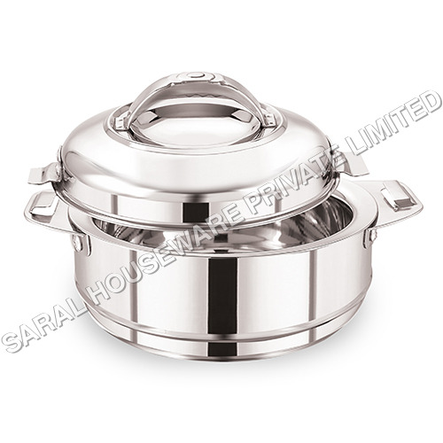 Esteelo Sleek Stainless Steel Hot Pot - Color: Silver