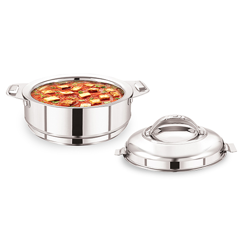 Esteelo Sleek Stainless Steel Hot Pot - Color: Silver