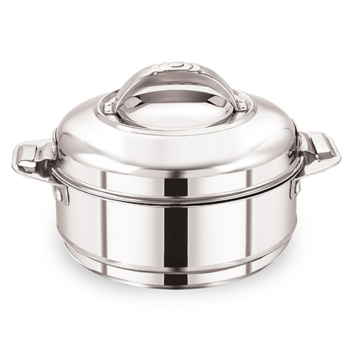 Esteelo Sleek Stainless Steel Hot Pot - Color: Silver