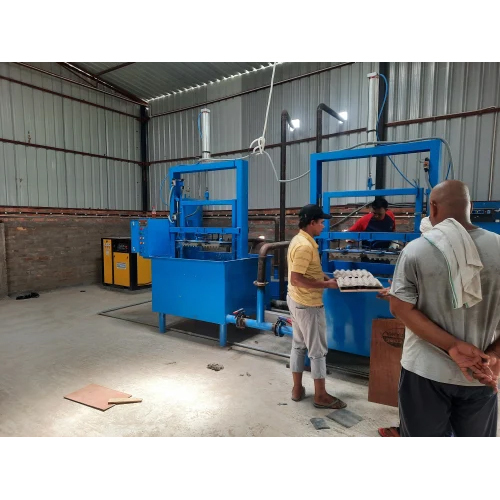 Blue Paper Egg Tray Machine Plant