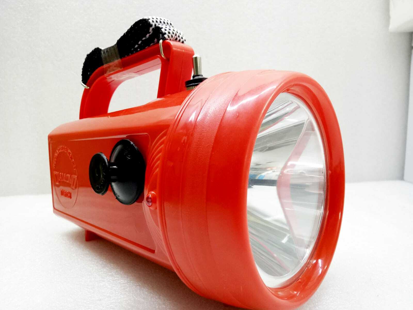 Diamond 10 Watt Led Rechargeable Torch - Body Material: Aluminium