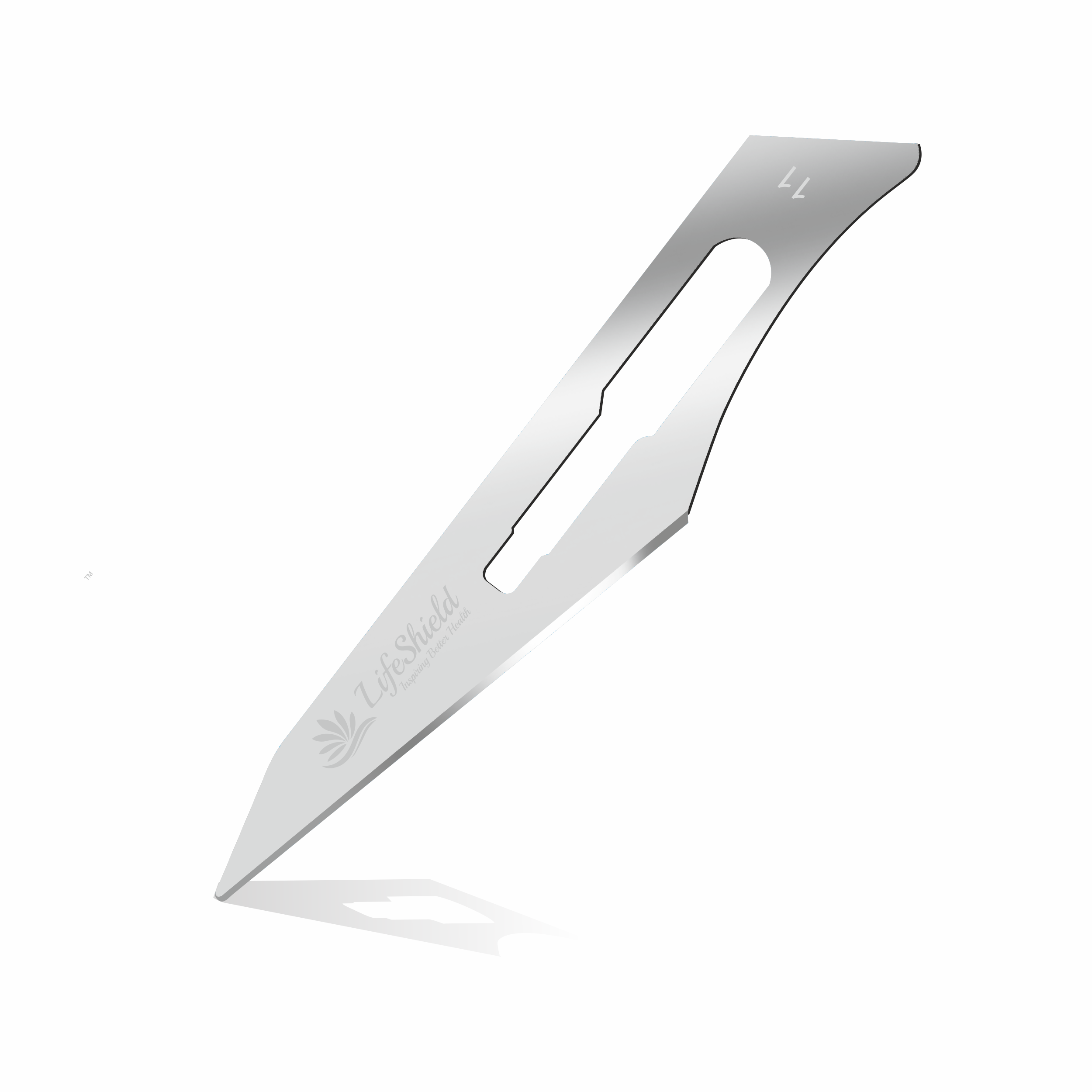 Disposable Surgical Blade - Stainless Steel, Size No. 11 | Sterilized, New, Manual Operation For Reconstruction Surgery