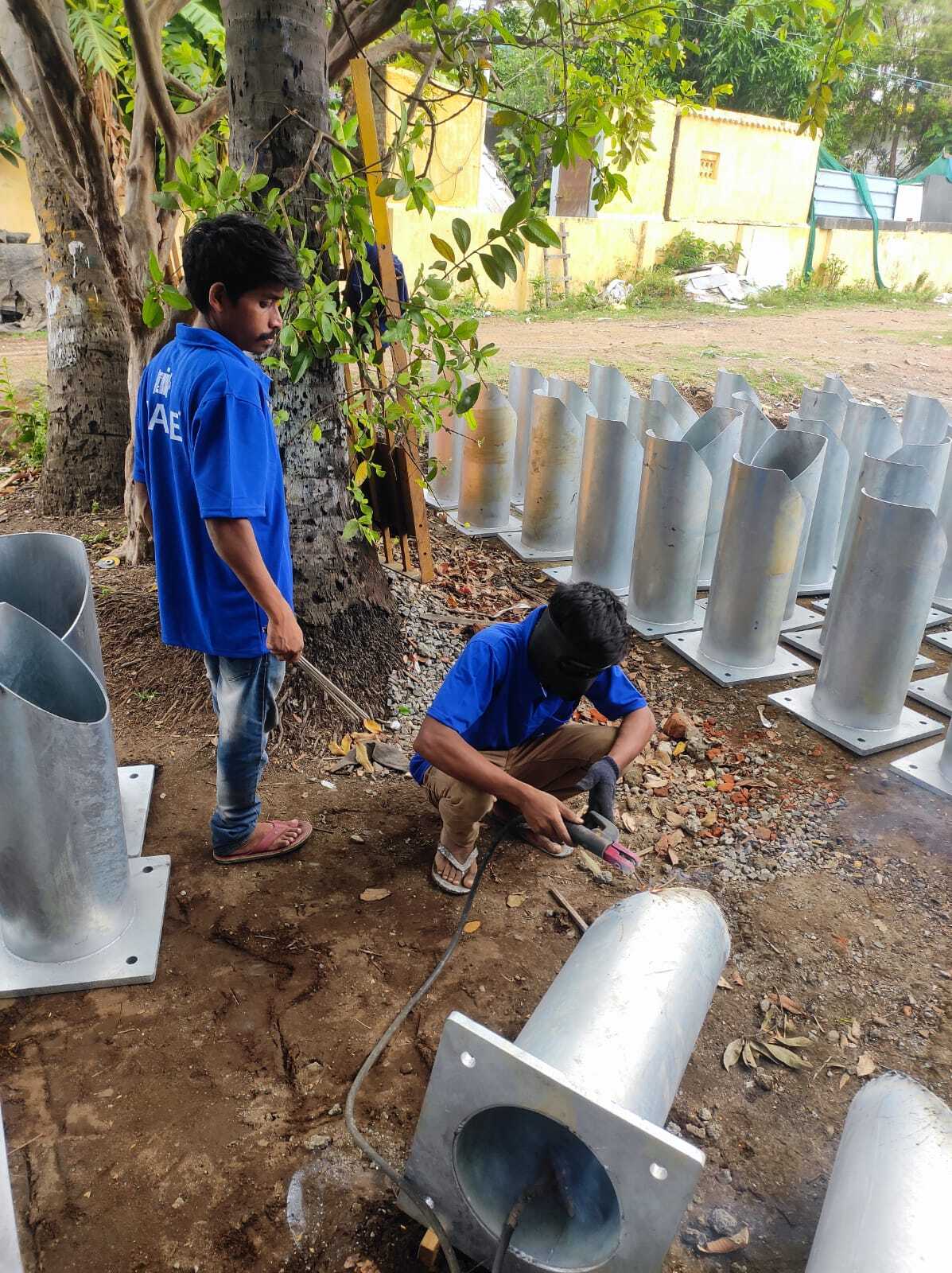 Industrial Bollards - Application: Parking