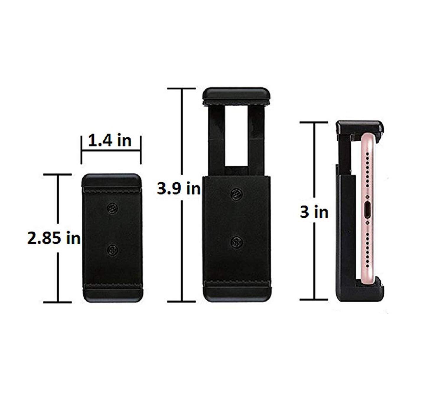 7 Feet Big Tripod Stand For Phone And Camera Adjustable Aluminium Alloy Big Tripod Stand Holder Photo/video Shoot Tik Tok/videos With Mobile Clip Holder